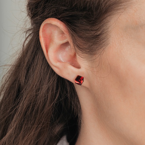 Пусеты Fiore Luna  Hot Pink, SWE2127/2 HP S фото 4